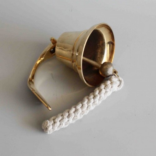 Fully Functional Ship's Bells  With a Braided Rope
