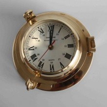 Brass Nautical Yacht Royal Mariner Captains Clock