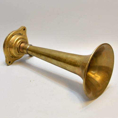 Vintage Salvaged Fog Horn Brass with Pressure 