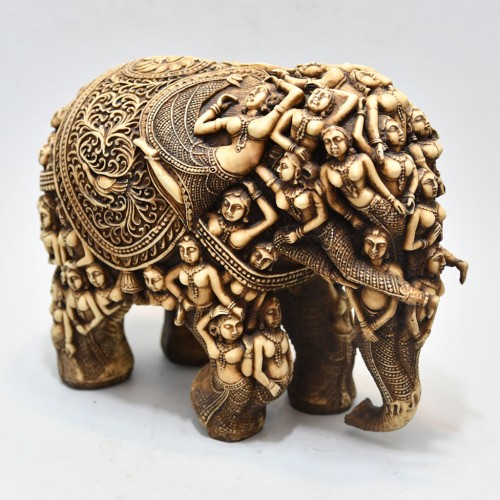 Gammal hantverk elefant 1800-talet
