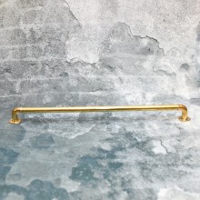 Brass Wall Mount Towel Hanger or Bar