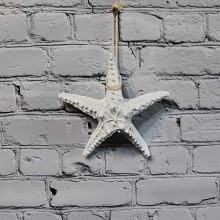 White Star Fish Nautical Hanging Décor |Maritime Antiques