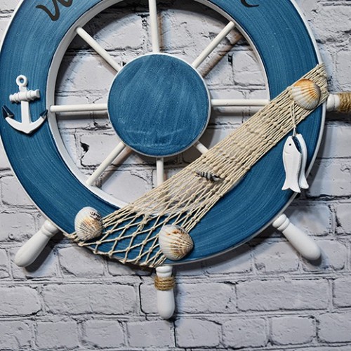 Rosenice Wooden Antique Nautical Ship Wheels