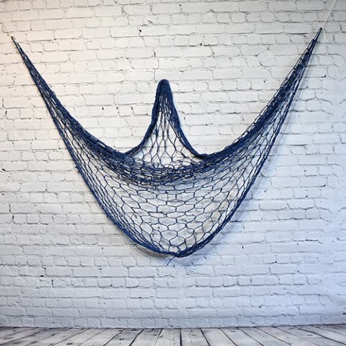 Decorative Fisherman's Net in Blue (1x2m) - Home Decoration
