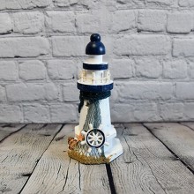 Fashion Vintage Style Mediterranean Handmade Wood Lighthouse Handicraft 