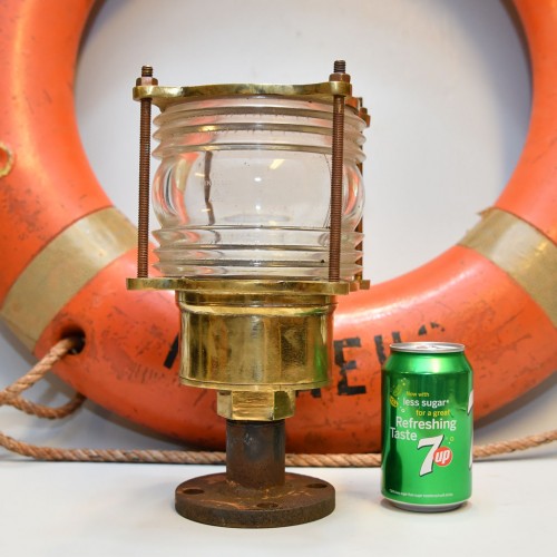 Nautical Gate Antique Brass Minor Oil Lamp