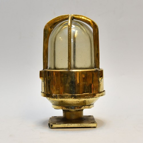 Solid Brass Nautical Style Security Light