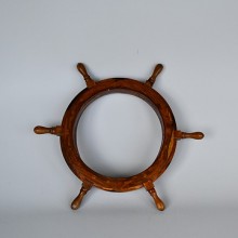 Wooden Marine Steering Wheels -Nautical Decor