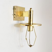 Nautical Industrial Brass Wall Mount Lamp or Light