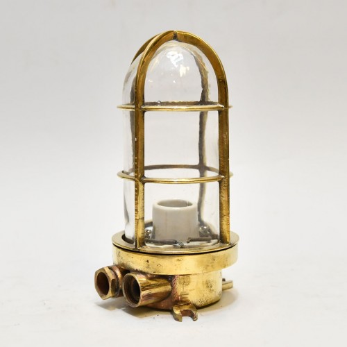 Vintage Maritime Brass Wall Light or Lamp