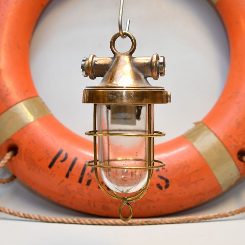 Vintage Marine Hand Brass Cap Hanging Lights